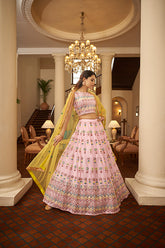 Pink Georgette Thread